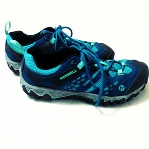 MERRELL Hiking Shoes Vibram Soles Unifly EUC Size 7.5